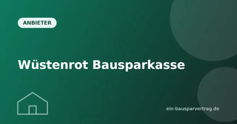 Wüstenrot Bausparkasse