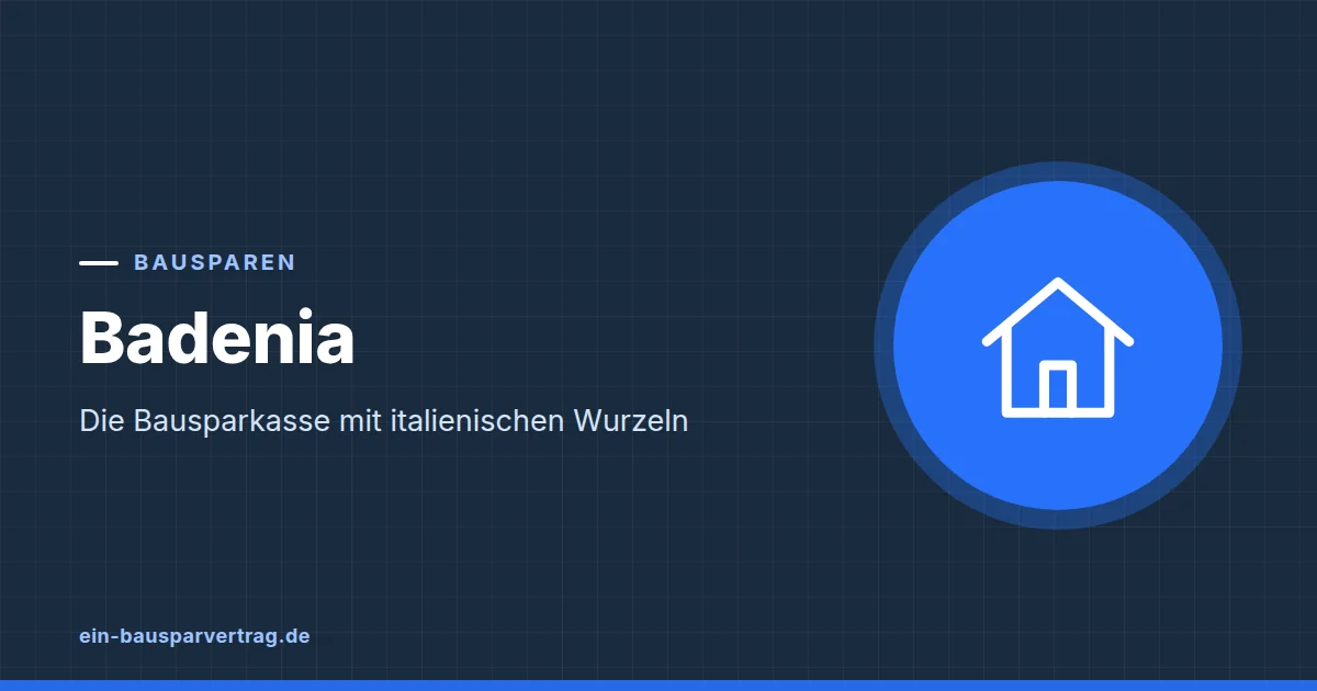 Grafik zum Beitrag: Badenia: Die Bausparkasse mit italienischen Wurzeln