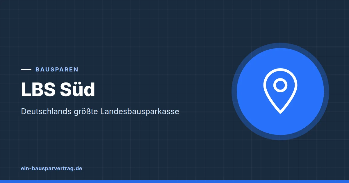 Grafik zum Beitrag: LBS Süd: Deutschlands größte Landesbausparkasse